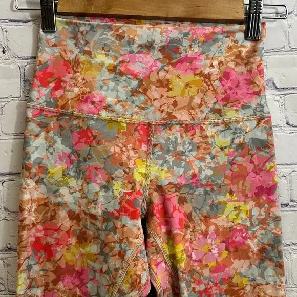 Lululemon Align Highrise Pant 25" Inflorescence Floral Leggings Yoga Nulu Size 4 - Picture 2 of 8